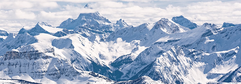 Schneehöhen Banff