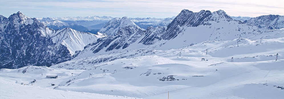 Schneehöhen Zugspitze