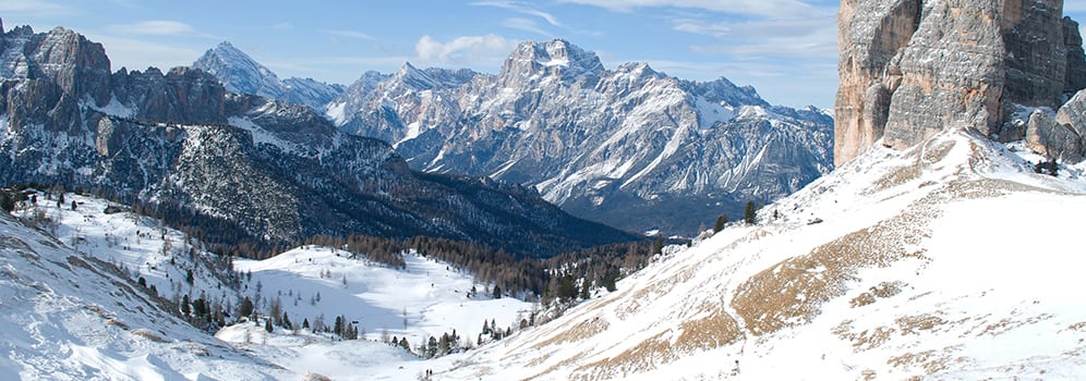 Schneehöhen Cortina d'Ampezzo
