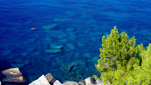 Mallorca Meer dunkelblau